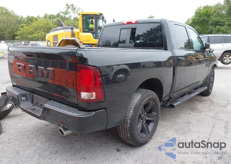 2017 Ram 1500 Night 4X4 5'7 Box from USA, damaged, VIN 1C6RR7MT1HS640395